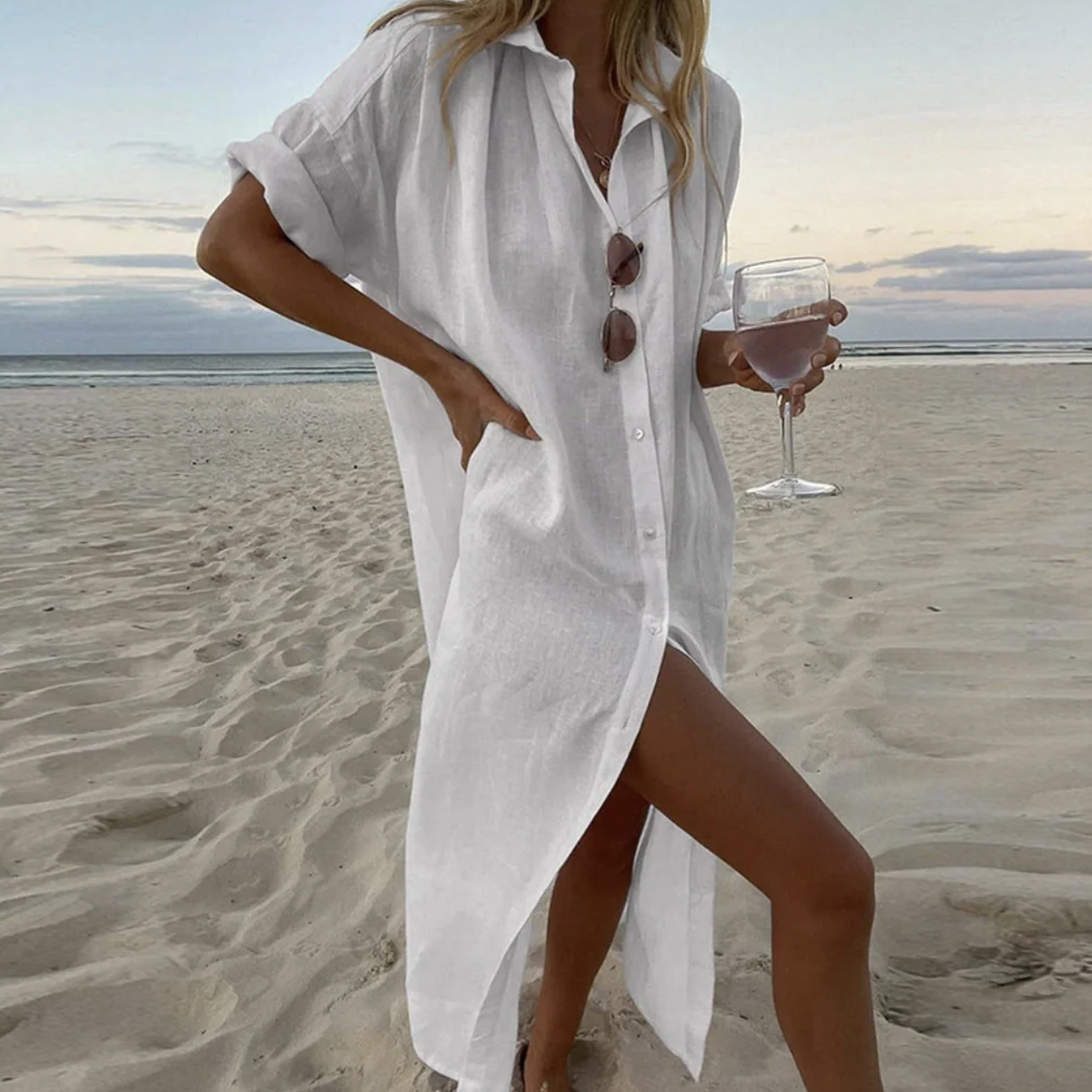 Kai luchtige strandjurk